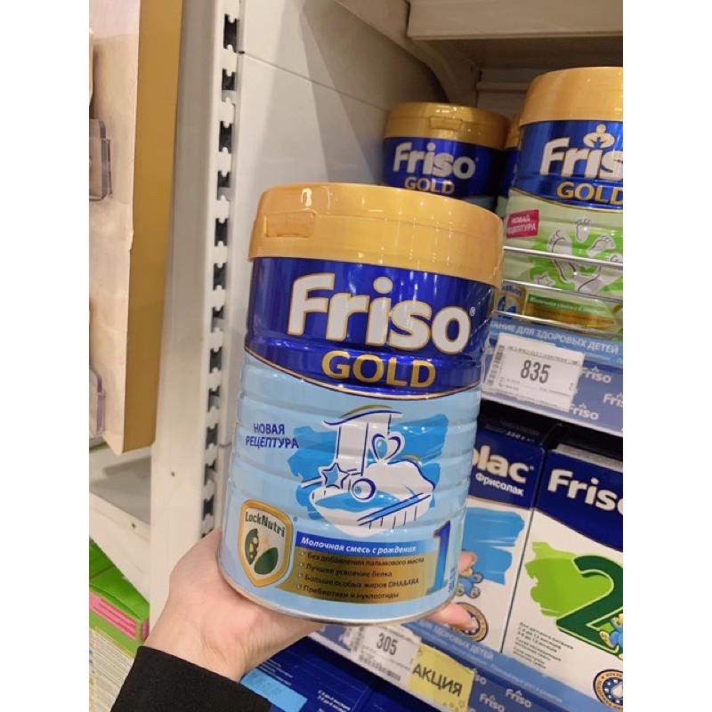 (Sỉ_lẻ)[Date 2022] Sữa Friso Gold số 1 Nội địa Nga lon 800gr