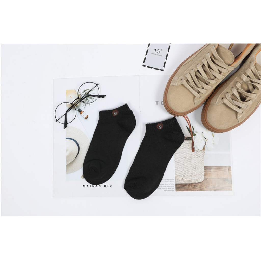 [ Combo 2 đôi ] Tất Vớ Gấu Xinh Brown Dễ Thương Siêu Hot | BigBuy360 - bigbuy360.vn