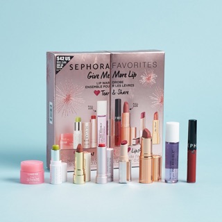 Set 8 cây son Sephora Favorites Give Me More Lip 2019