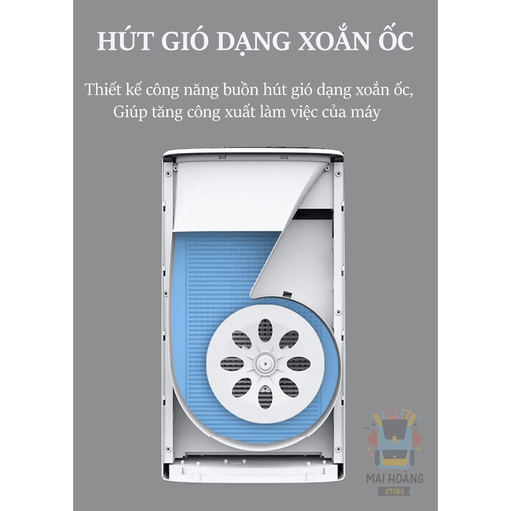 [Mã MAIHML40K giảm 110k] Máy lọc không khí UV-C diệt khuẩn, công nghệ HEPA, loại bỏ bụi PM2.5, formaldehyde - Model K12