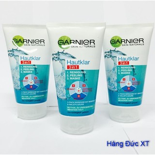Sữa Rửa Mặt Garnier Hautklar 3 in 1 (150ml)