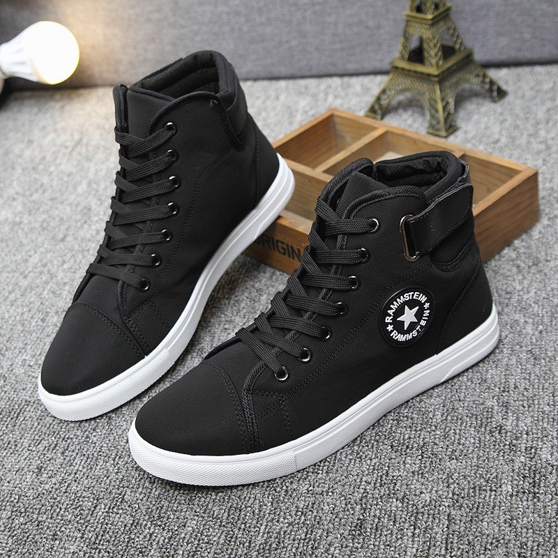 Giày nam GC208- Giày cao cổ nam thể thao sneaker vải Fabric cao cấp Cực Hot | BigBuy360 - bigbuy360.vn