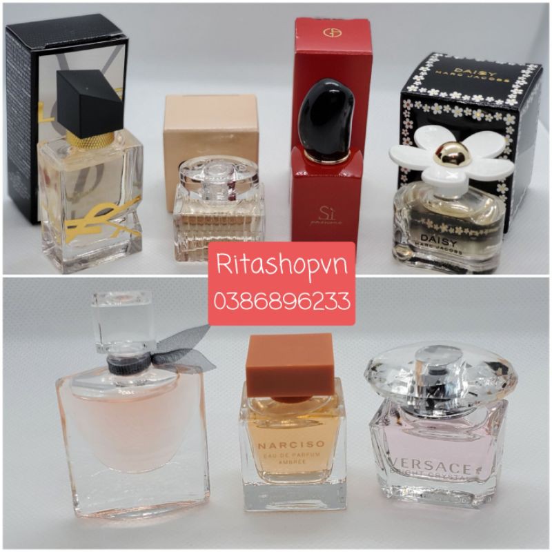 [BILL CANADA] Nước hoa mini nữ dùng thử cao cấp - dầu thơm perfume fragrance sample