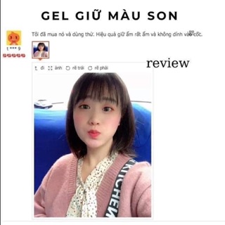 Gel giữ màu son môi