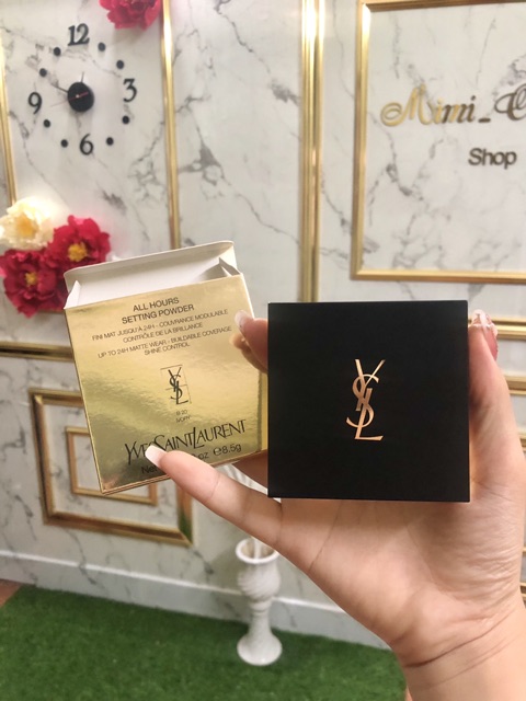 Phấn Phủ Nén Yves Saint Laurent Encre de Peau All Hours Setting Powder Poudre