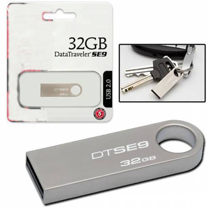 USB 32G Kington SE9 CHÍNH HÃNG -Hàng chát lượng cao-Bảo hành 1 năm -LỖI 1 ĐỔI 1