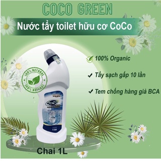 (RẺ VÔ ĐỊCH)Nước Tẩy Bồn Cầu COCO Diệt Khuẩn 1 Lít