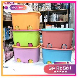 COMBO 5 THÙNG ĐỰNG ĐỒ CHƠI CHO BÉ - 5 THÙNG ĐỰNG ĐỒ CHƠI CÓ BÁNH XE