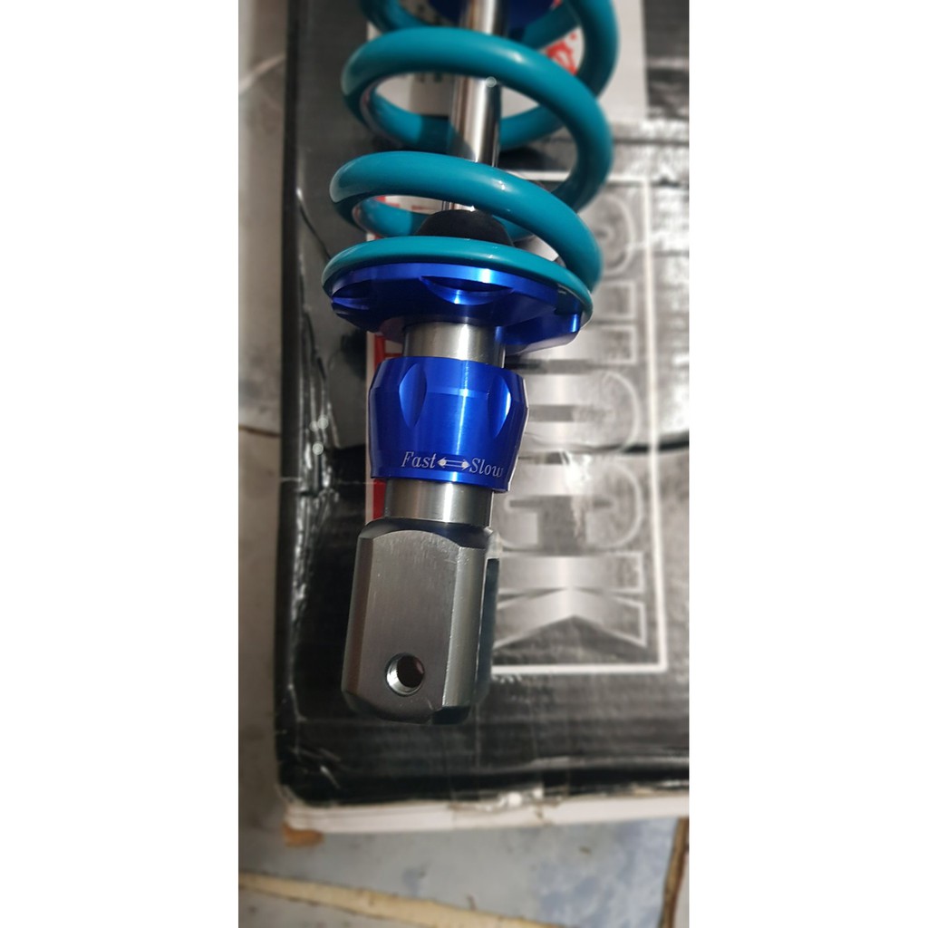 Phuộc nhún sau Ohlins bình dầu xéo cho các xe 1 phuộc Vario Click Lead Sh mode Ultimo Luvias ...