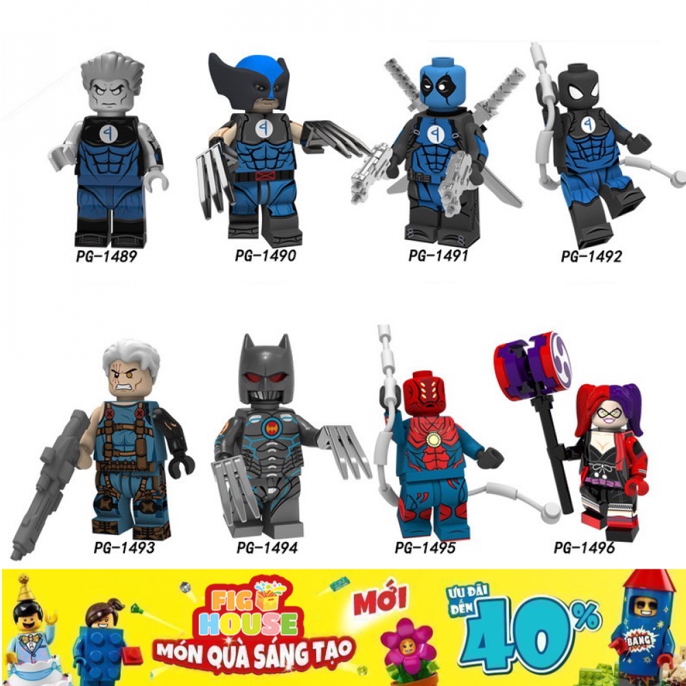 fantastic four minifigures