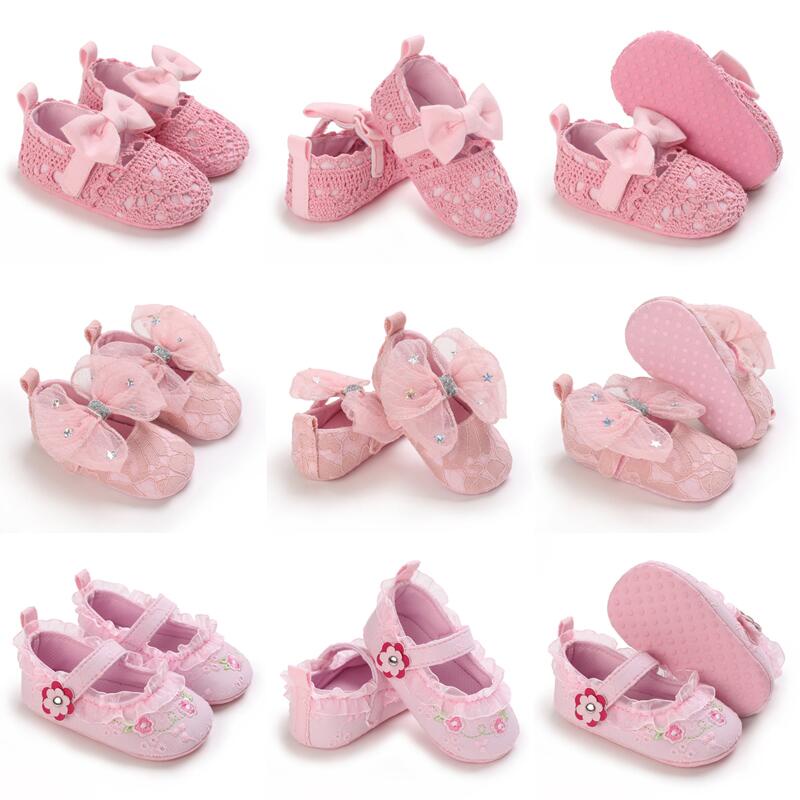 Giày Búp Bê Thời Trang Cho Bé Gái 0-18 Tháng Tuổi