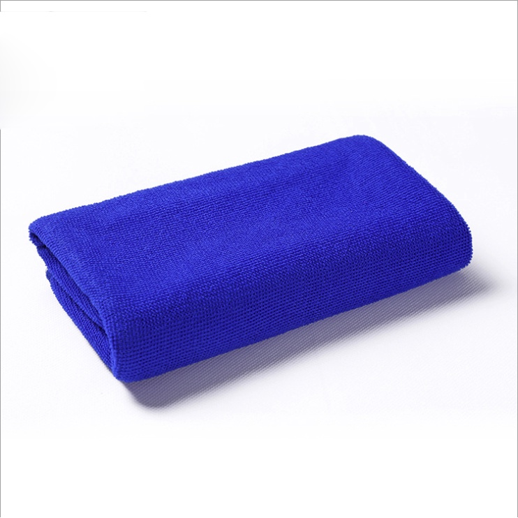 Bộ 2 Khăn Lau Xe Hơi / Nhà Bếp Bằng Sợi Microfiber Mềm Mại Thấm Hút Tốt