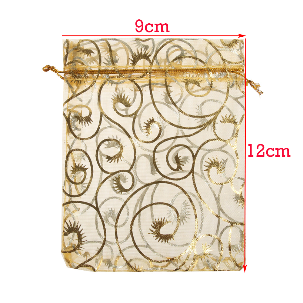 Set 50 Túi Dây Rút Đựng Bánh Quy Xinh Xắn