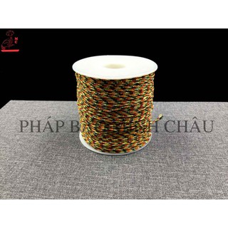CUỘN DÂY ĐỂ GIA TRÌ BÌNH AN MAY MẮN-DÂY NGŨ SẮC 100M [PBMC]