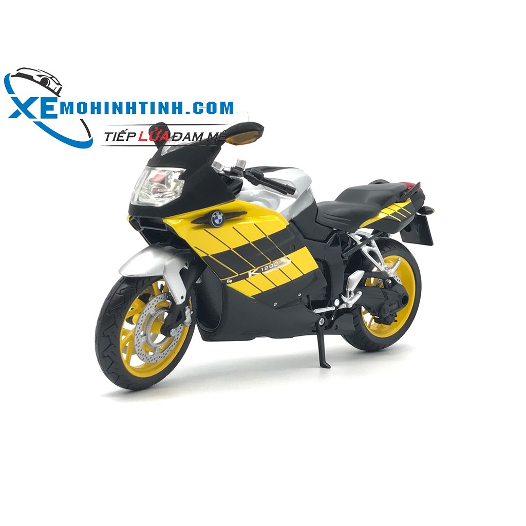 Xe mô hình JOYCITY MOTO BMW K1200S 1:12( Vàng )