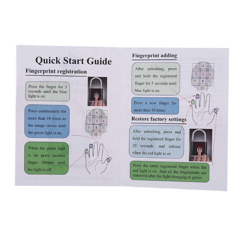 Ổ Khóa Vân Tay Thông Minh Chống Trộm