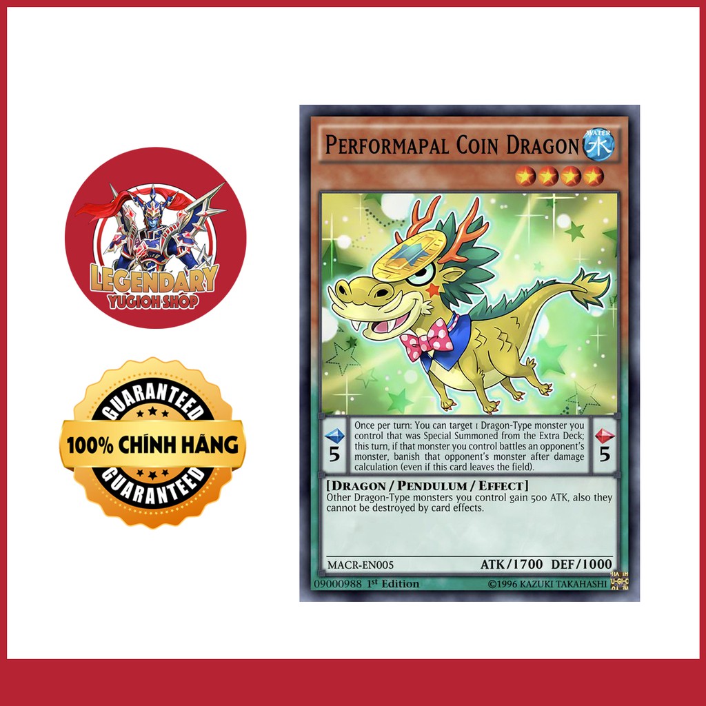 [EN][Thẻ Bài Yugioh Chính Hãng] Performapal Coin Dragon