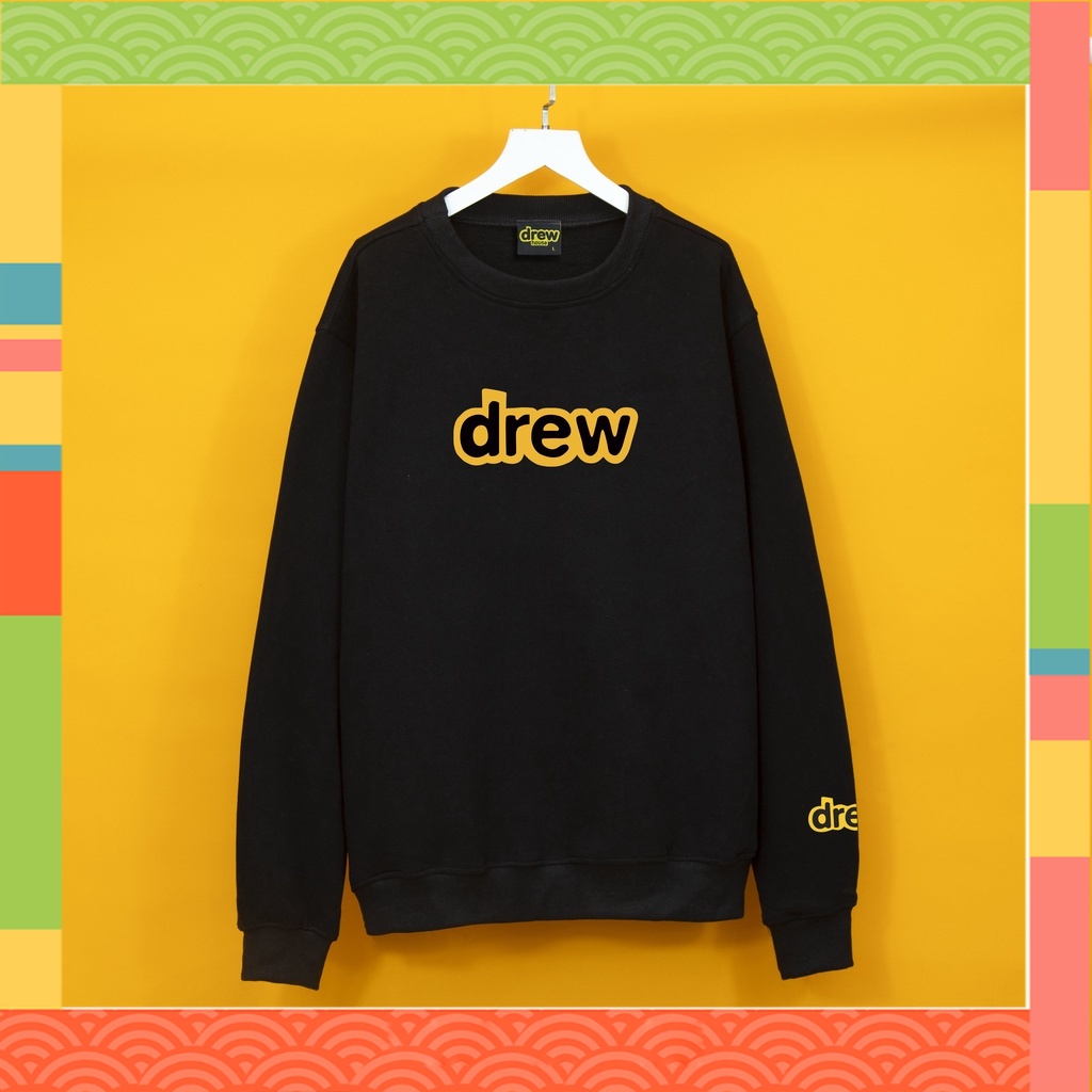 Áo sweater chữ Drew form rộng phong cách hàn quốc nỉ bông hoodie sweater nam nữ unisex đẹp