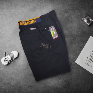 Quần Short Nam - Quần Đùi Thể Thao AND1 - In dạ quang và cắt laser  - Hàng VNXK