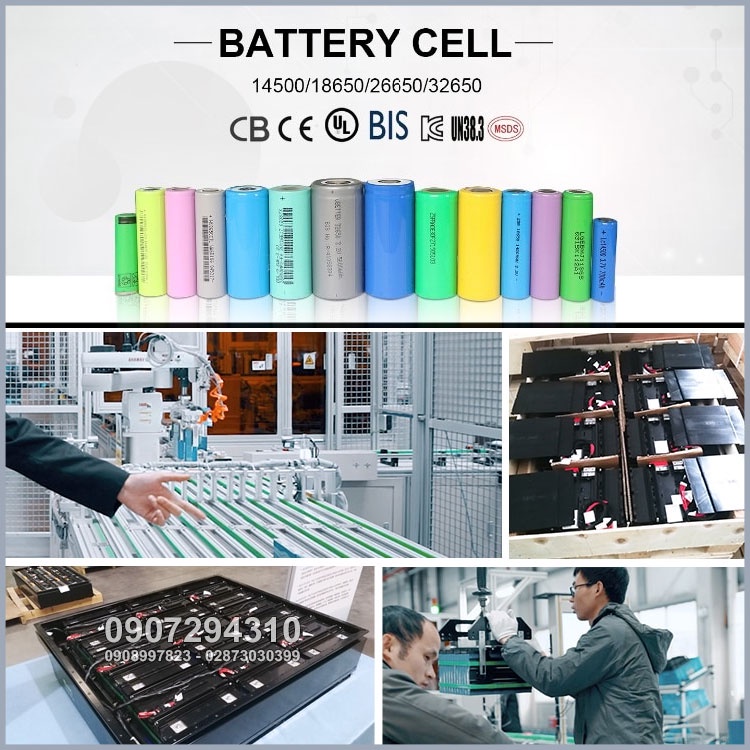 Pin 18650 2000mAh 3.7V 10C Lishen xám