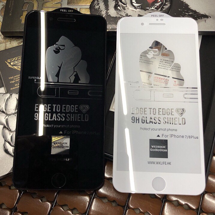 Cường lực Kingkong 3D Full màn các loại từ iPhone SIÊU CỨNG 6/6s/6plus/7/8/7plus/8plus/x/xs/xsmax/11/11p