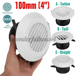 Van thông gió gắn trần nhà hình tròn