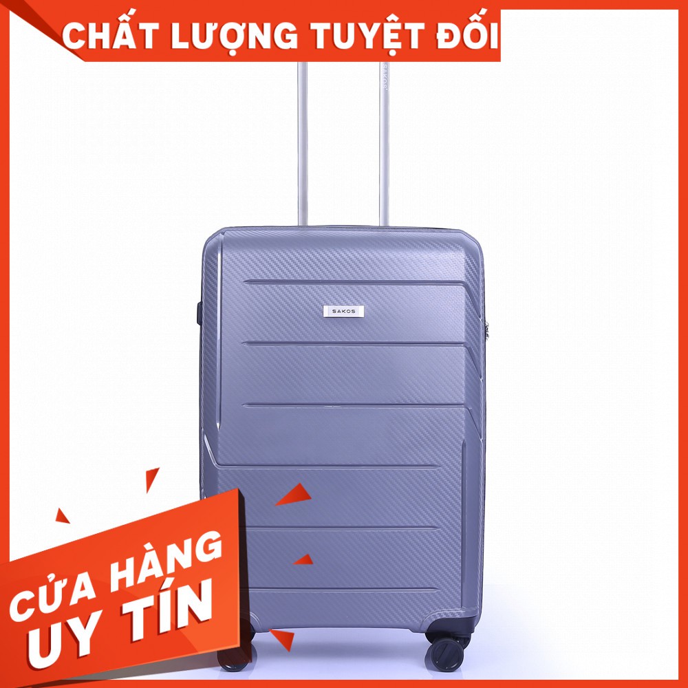Vali nhựa du lịch SAKOS LINERY Z26 (Xám)