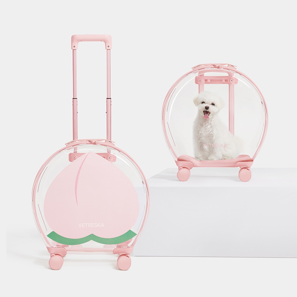 Vali đẩy cho mèo trong suốt cao cấp BECHON VALI115