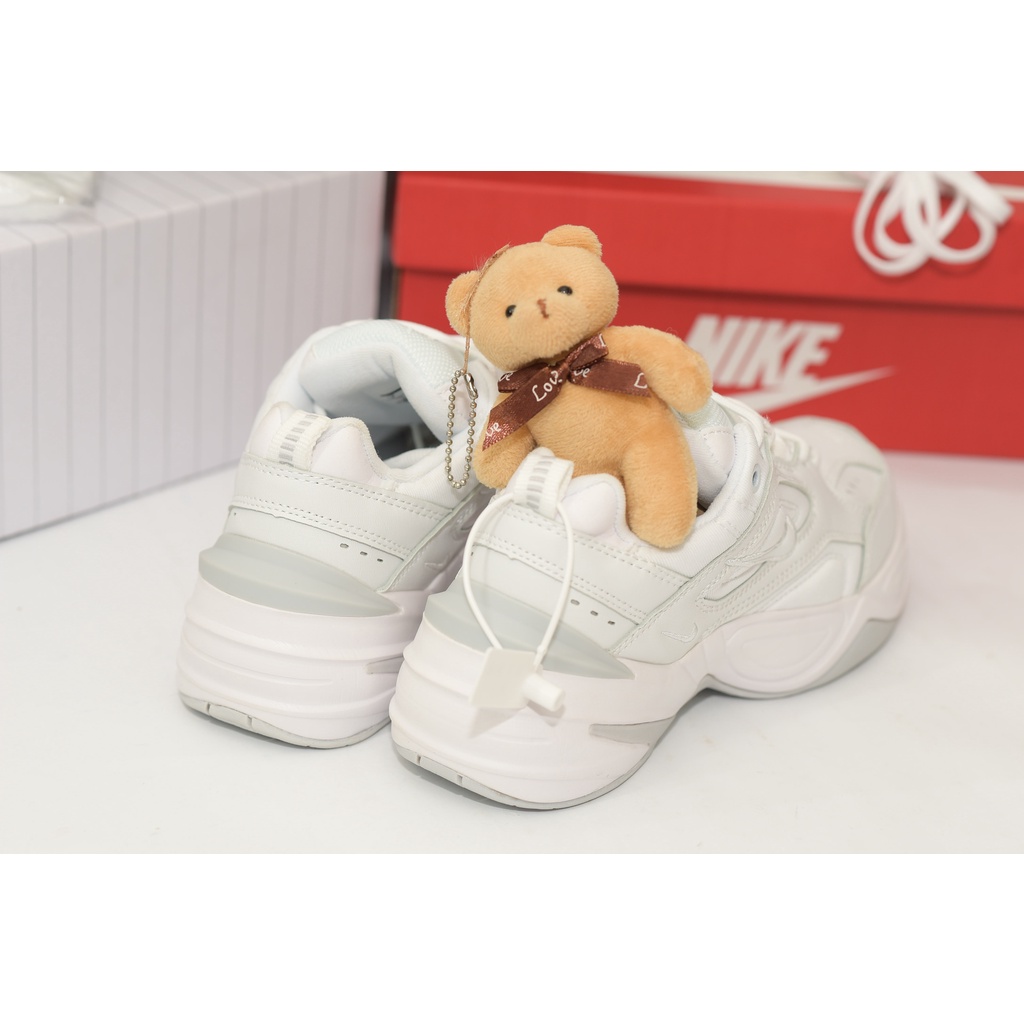 Giày Sneaker Nam Nữ M2k Tekno Full Trắng