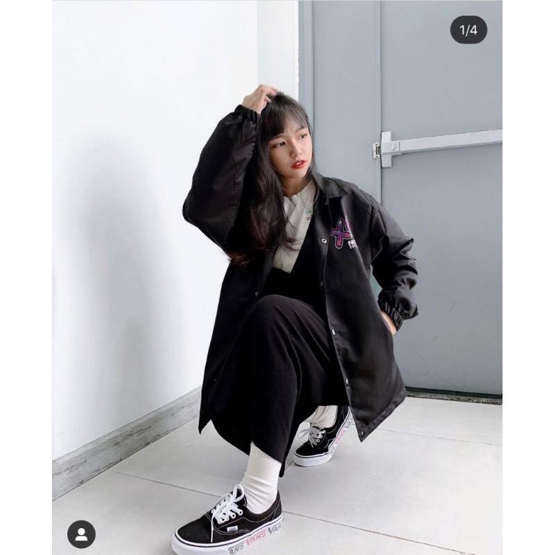 Áo Khoác Dù Chống Nắng Cặp Đôi Cho Nữ Cho Nam LOKI SHOP Có 2 Màu Unisex Form Rộng XOXO Jacket Ulzzang