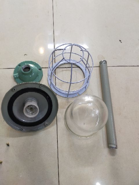 Combo đèn chống 100w và ty sắt