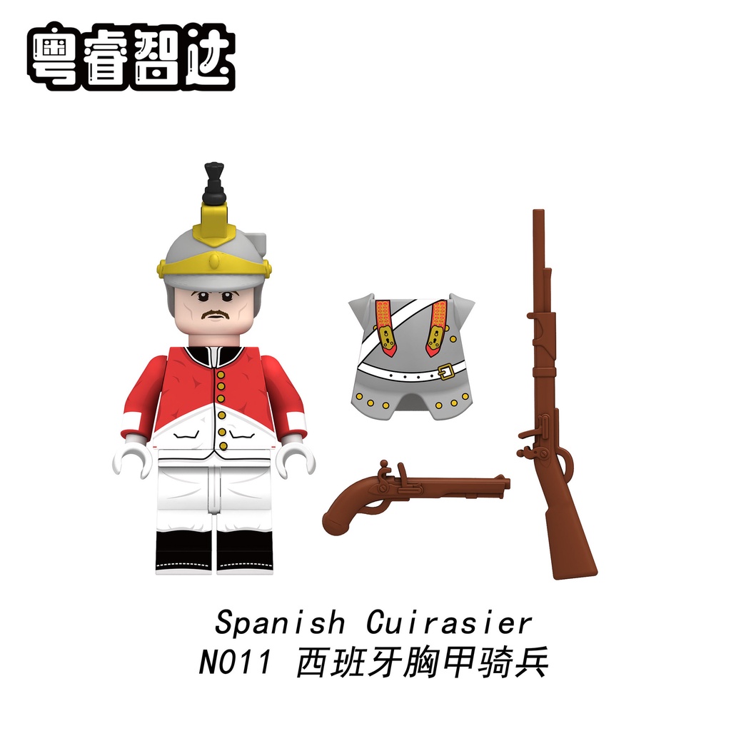 Minifigures Nhân Vật Người Lính Đức Italia Tây Ban Nha Trong Cuộc Chiến Napoleon Mẫu Mới Nhất - Đồ Chơi Lắp Ráp Mini