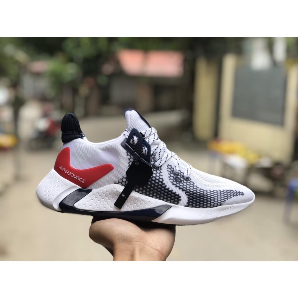 📢 Giày Thể Thao, Giày Sneaker Alpha Bounce 2020 Đen Trắng Đỏ | BigBuy360 - bigbuy360.vn