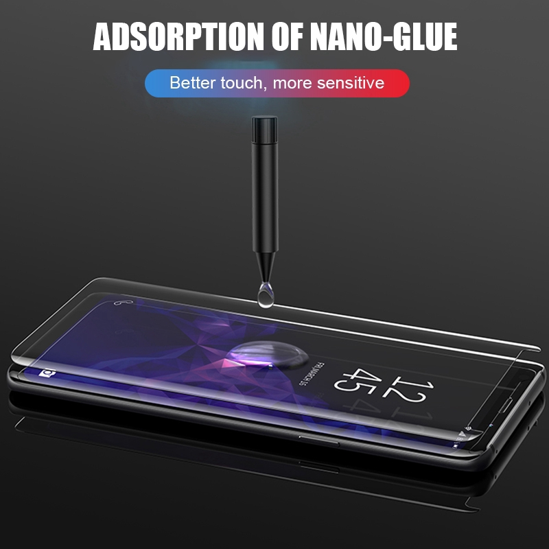 Kính cường lực UV cho Samsung Galaxy S20 S20Plus S20Ultra S10 S10e S9 S8 S7Edge Note8 Note9 Note10 Note10Plus