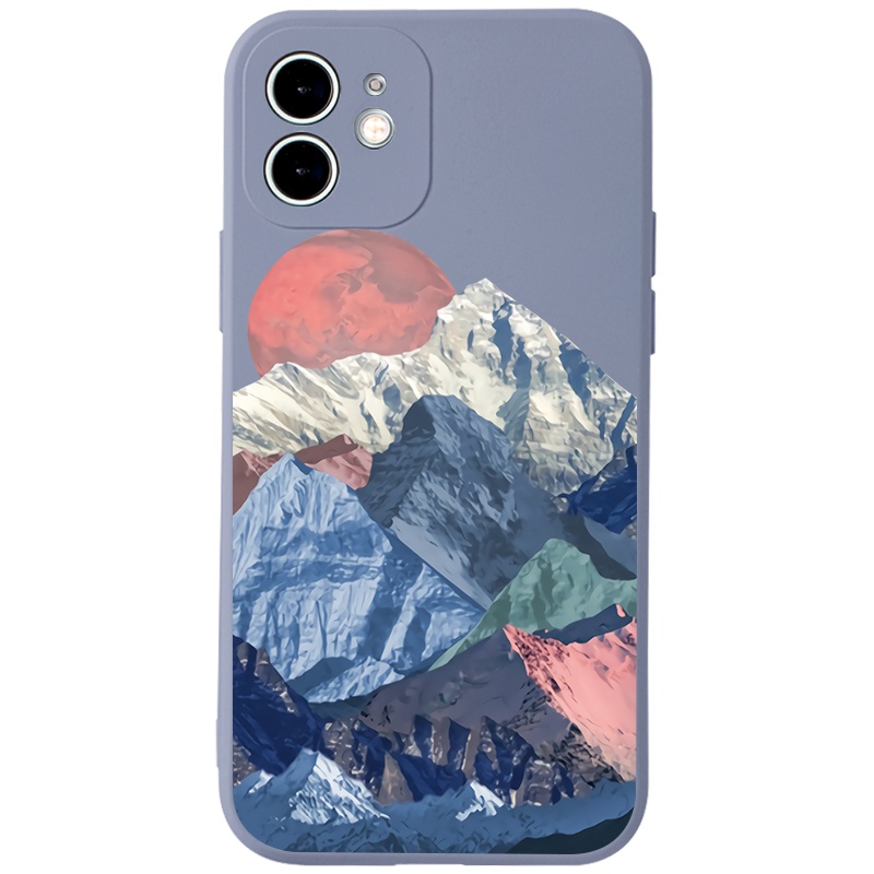 Ốp lưng JURSUE silicon mềm hình dễ thương đẹp cho iPhone 13 12 11 Pro Max SE 2020 X XR XS 8 7 ip 6S 6 Plus kute Y1752