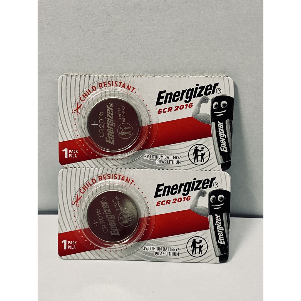 2 viên pin 2016 Energizer Lithium 3volt (NK Chính Hãng 100%]