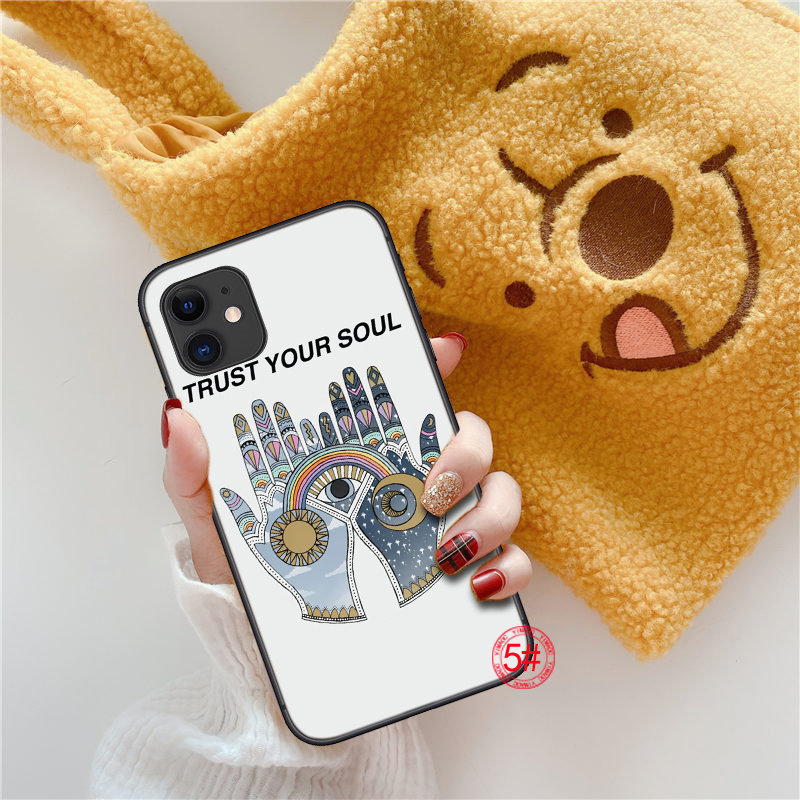 Ốp Điện Thoại Mềm Họa Tiết Lòng Bàn Tay 126q Cho Iphone 12 Mini 11 Pro Xr Xs Max