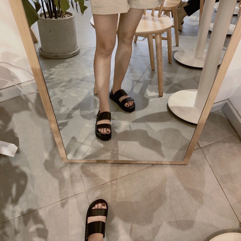 Giày sandals đế cao 3cm cá tính No.32