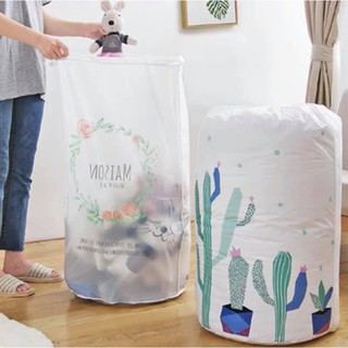Túi dây rút vải chống thấm nước đựng chăn, màn, quần áo tiện lợi loại 1 dày dặn