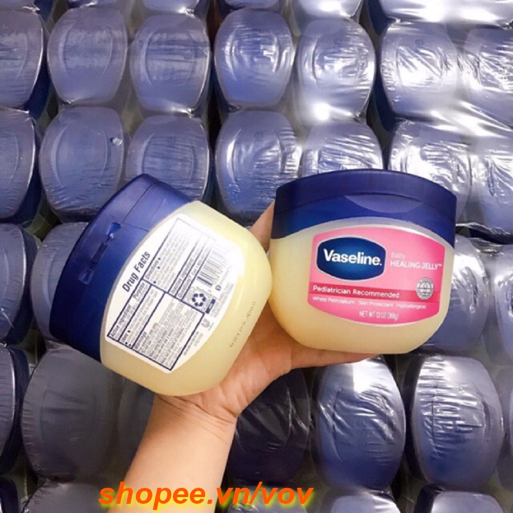 SÁP DƯỠNG VASELINE 368g và 450ml KHÔNG MÀU