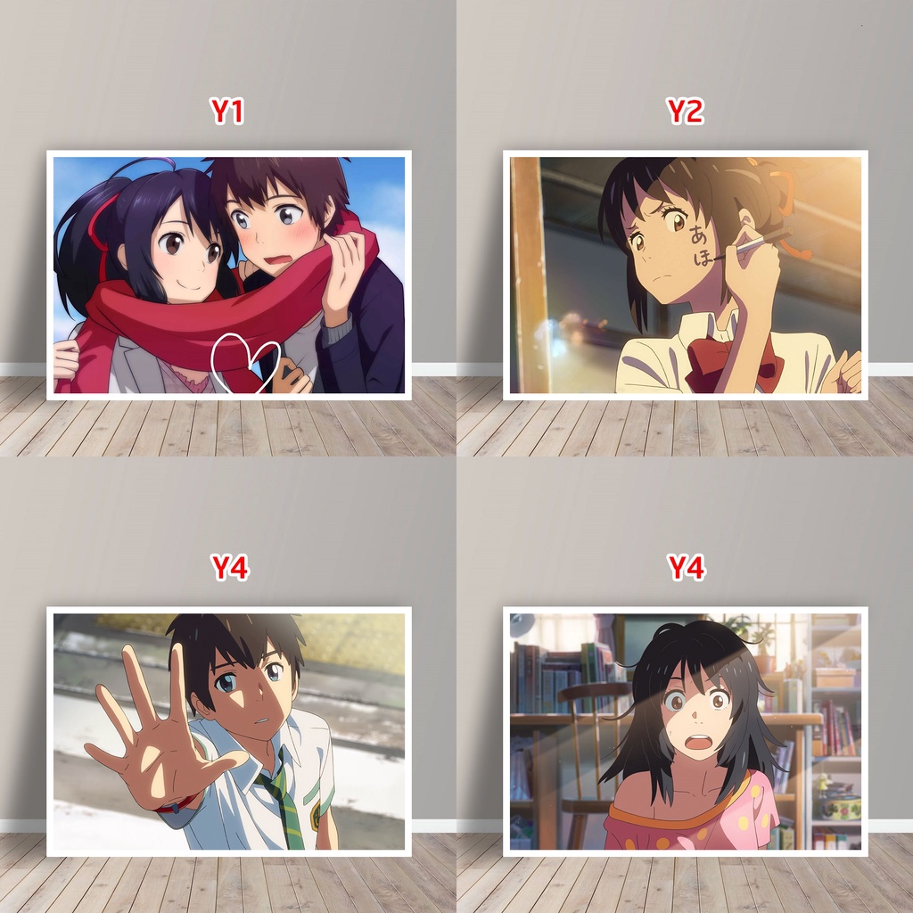 Tấm Postcard Cao Cấp Anime Your Name