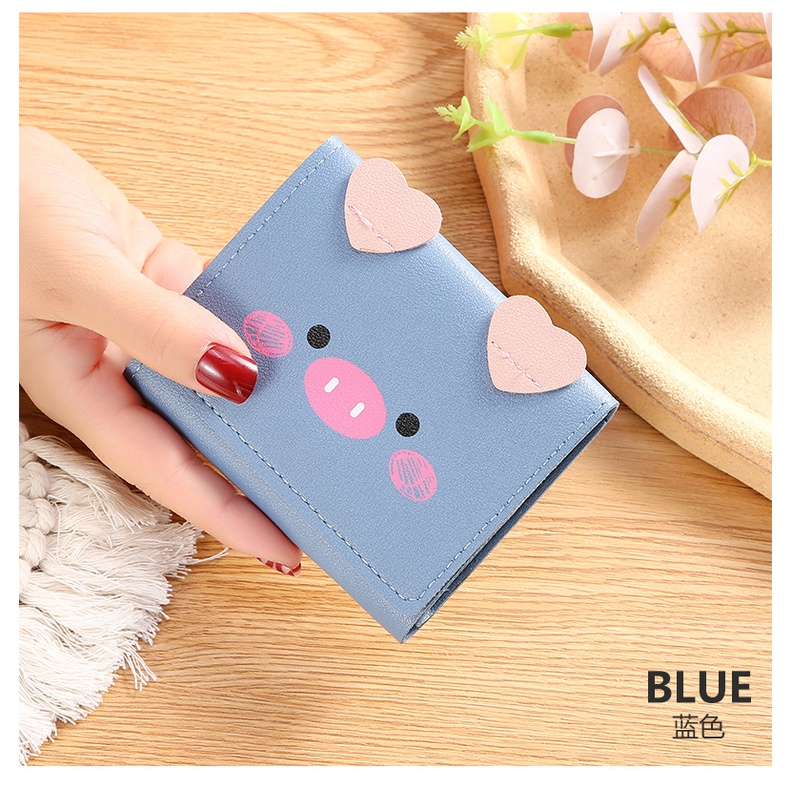 Ví nữ mini hình heo xinh xắn giá rẻ LILA THEO28