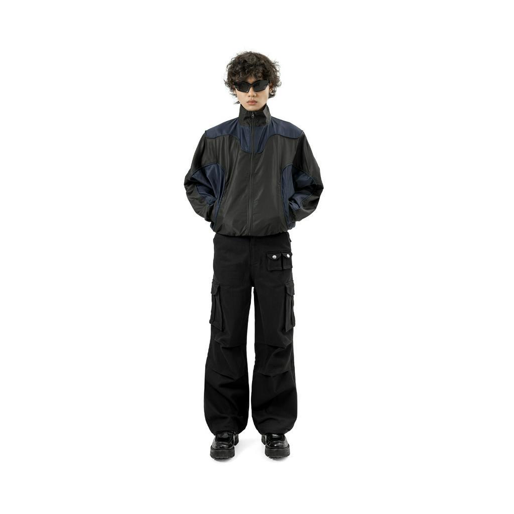 Áo khoác Dù Ninety Eight - NTE TRACK JACKET NAVY/BLACK