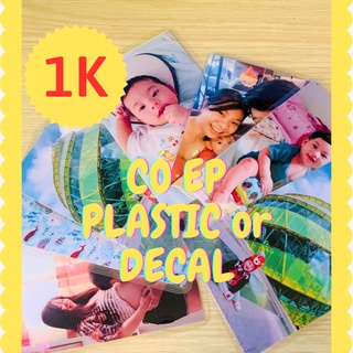 [IN ẢNH CÓ ÉP PLASTIC] Nhận in ảnh theo yêu cầu, in ảnh 6x9 decal hoặc ép plastic