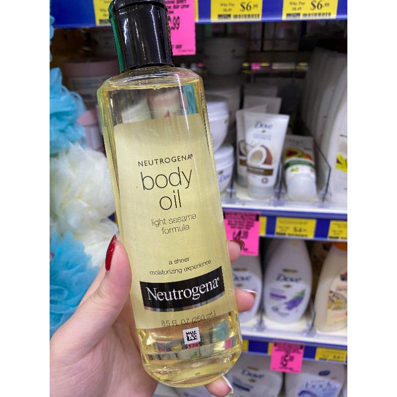 Tinh dầu dưỡng thể Neutrogena Body Oil Seasame Formula