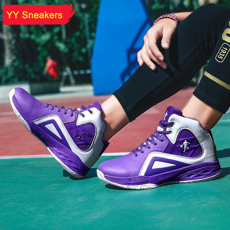 High quality basketball size: 36-44 men's basketball shoes anti-slip / wear-resistant