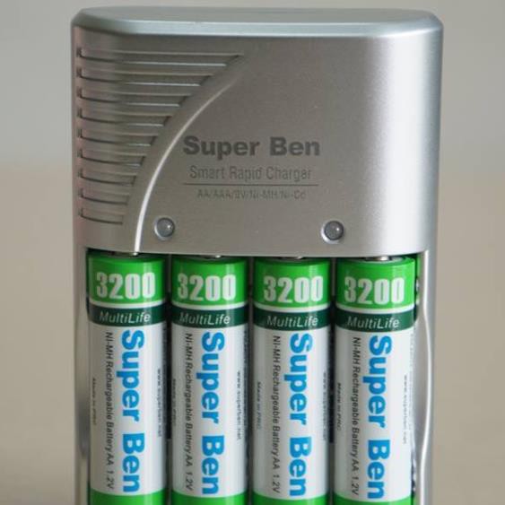 BÁN CHẠY--Bộ sạc Pin AA/AAA Super