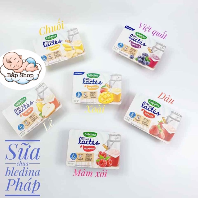 Sữa chua Bledina cho bé từ 6M