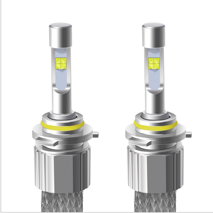 Bóng đèn pha ô tô siêu sáng công nghệ Led Cree XHP cao cấp, sản phẩm chân đèn H7 4300K điện 12V