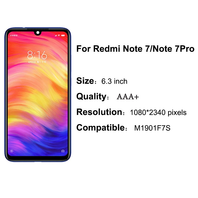 Màn Hình Xiaomi Redmi Note 7 LCD M1901F7H M1901F7G